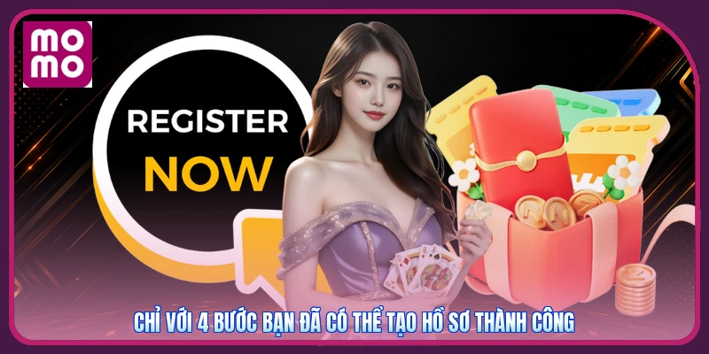 Đăng Ký MMOO 2 Chỉ với 4 bước bạn đã có thể tạo hồ sơ thành công